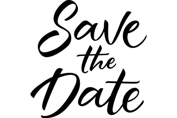 Save the Date Lettering: Crafting Invitations with Personality