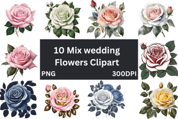 Spring Wedding Flowers Sublimation Clipart: A Designer's Guide