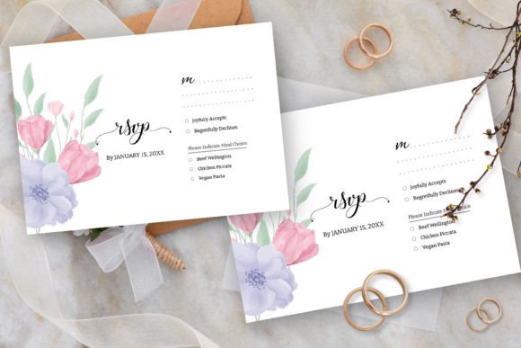 Timeless Romance: A Watercolor Wedding Suite for Modern Nuptials