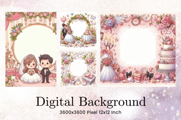 Valentine Day Wedding Blank Backgrounds: A Designer's Digital Toolkit