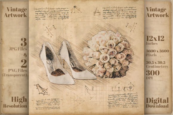 Where Vintage Romance Meets Modern Craft: A Timeless Design Asset